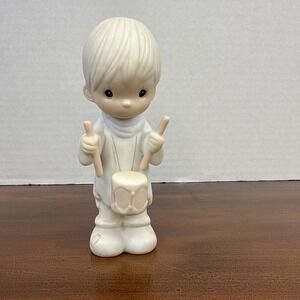 Vintage Jonathan And‎ David Precious Moments I'll Play My Drum For Him 1982